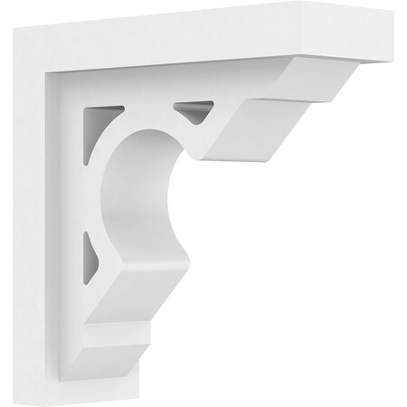 Ekena Millwork Standard Sheridan Architectural Grade PVC Bracket, 3 1/2"W x 10"D x 10"H BKTP04X10X10SHE